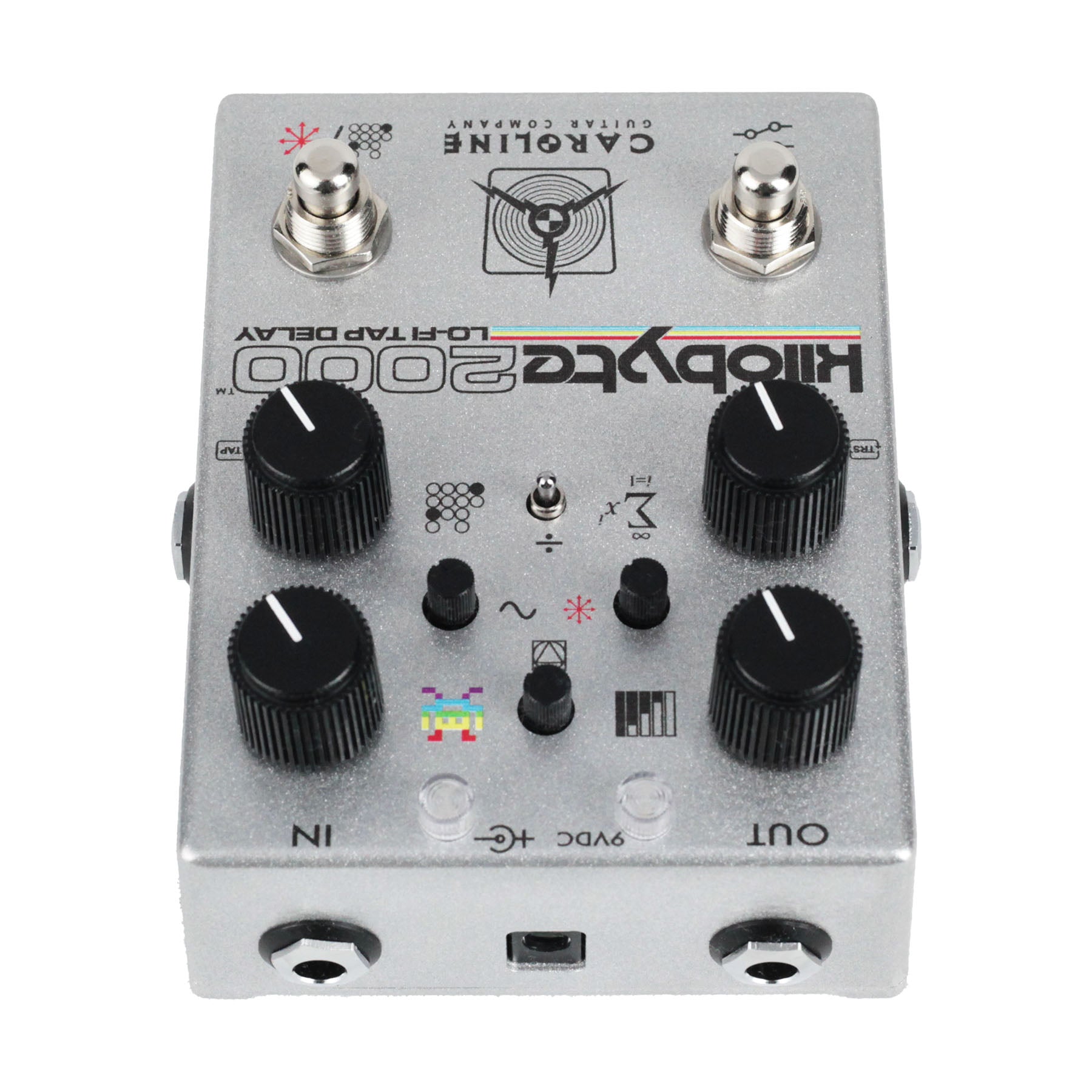 Caroline Guitar Company Kilobyte 2000 Lo-Fi Delay Pedal - Gray