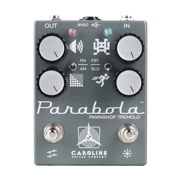 Caroline Guitar Company Parabola Solid State Tremolo Pedal - Gray - 1