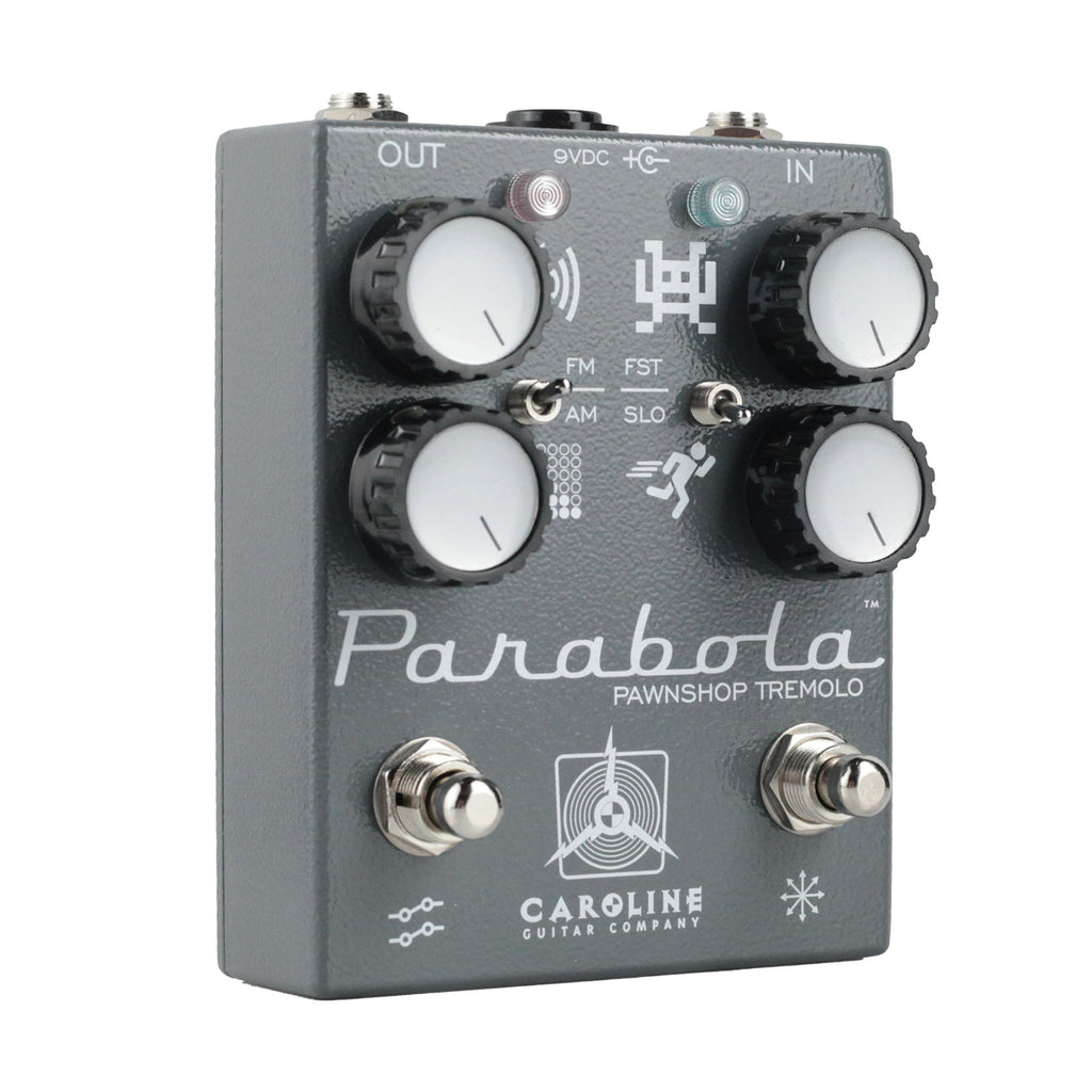 Caroline Guitar Company Parabola Solid State Tremolo Pedal - Gray - 2