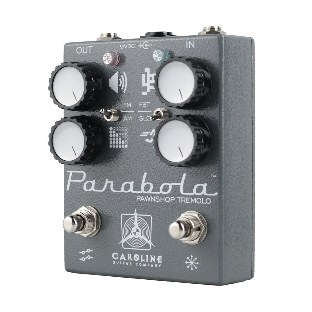 Caroline Guitar Company Parabola Solid State Tremolo Pedal - Gray - 3