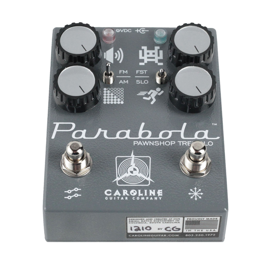 Caroline Guitar Company Parabola Solid State Tremolo Pedal - Gray - 4