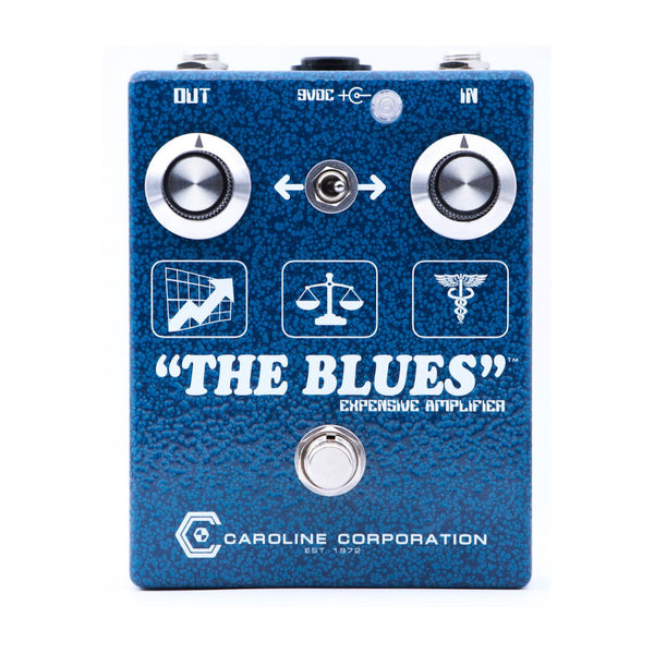 Caroline Guitar Company The Blues "Expensive Amplifier" Pedal - Blue 