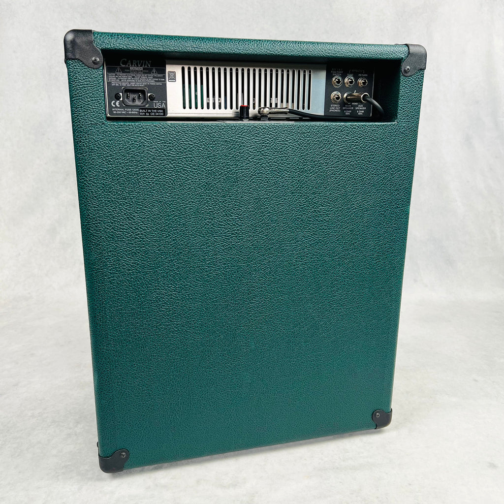 Carvin AG100D Acoustic Guitar Combo Amp & Extension Cabinet 2000s - Green - 9
