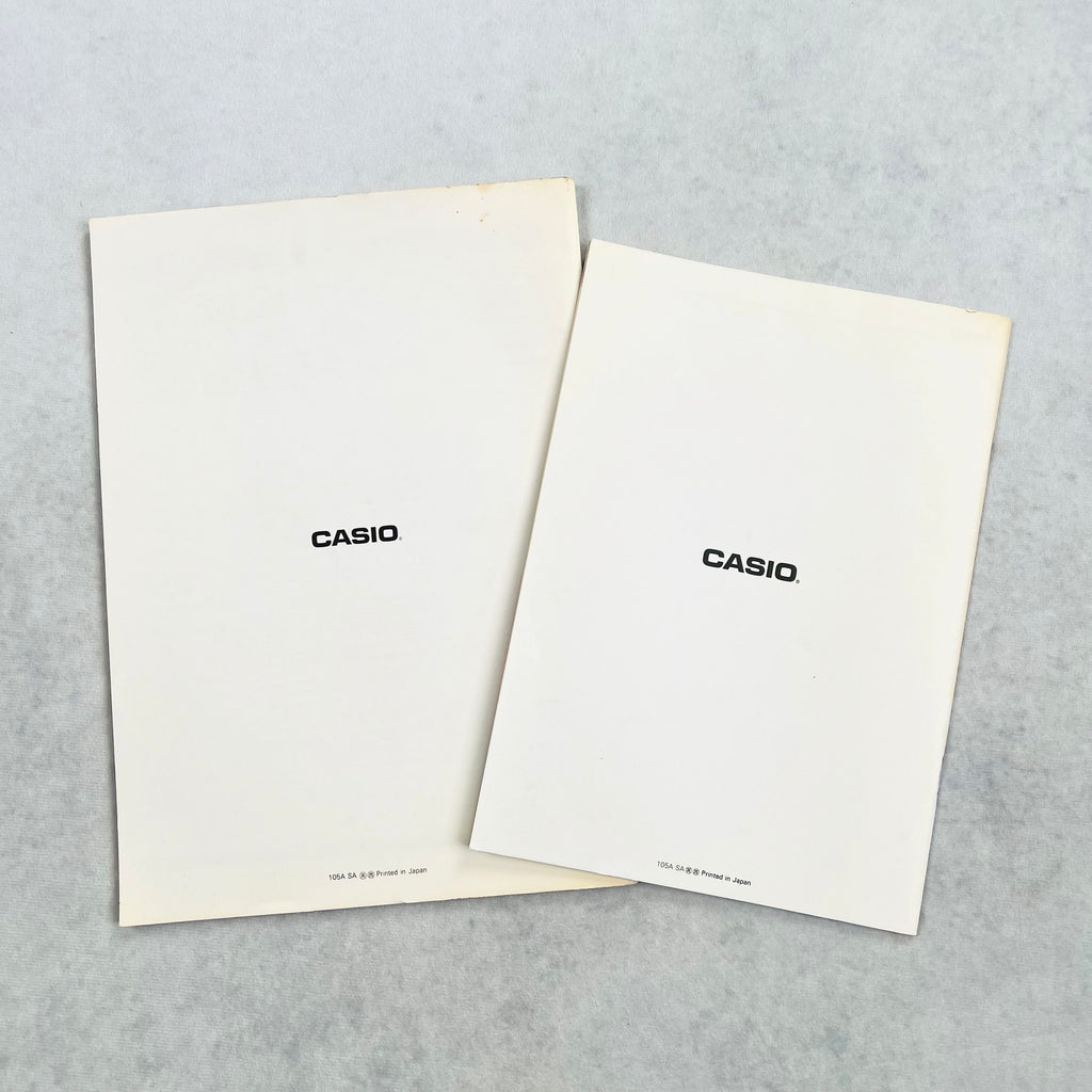 Casio CosmoSynthesizer CZ-3000 Manual & Summary - 2