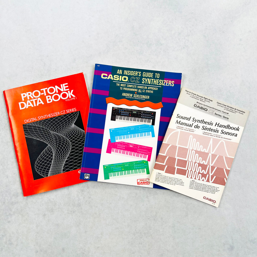 Casio CZ Series Digital Synthesizer Handbook Manual - 1