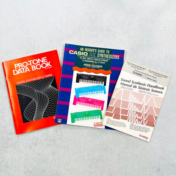 Casio CZ Series Digital Synthesizer Handbook Manual - 1