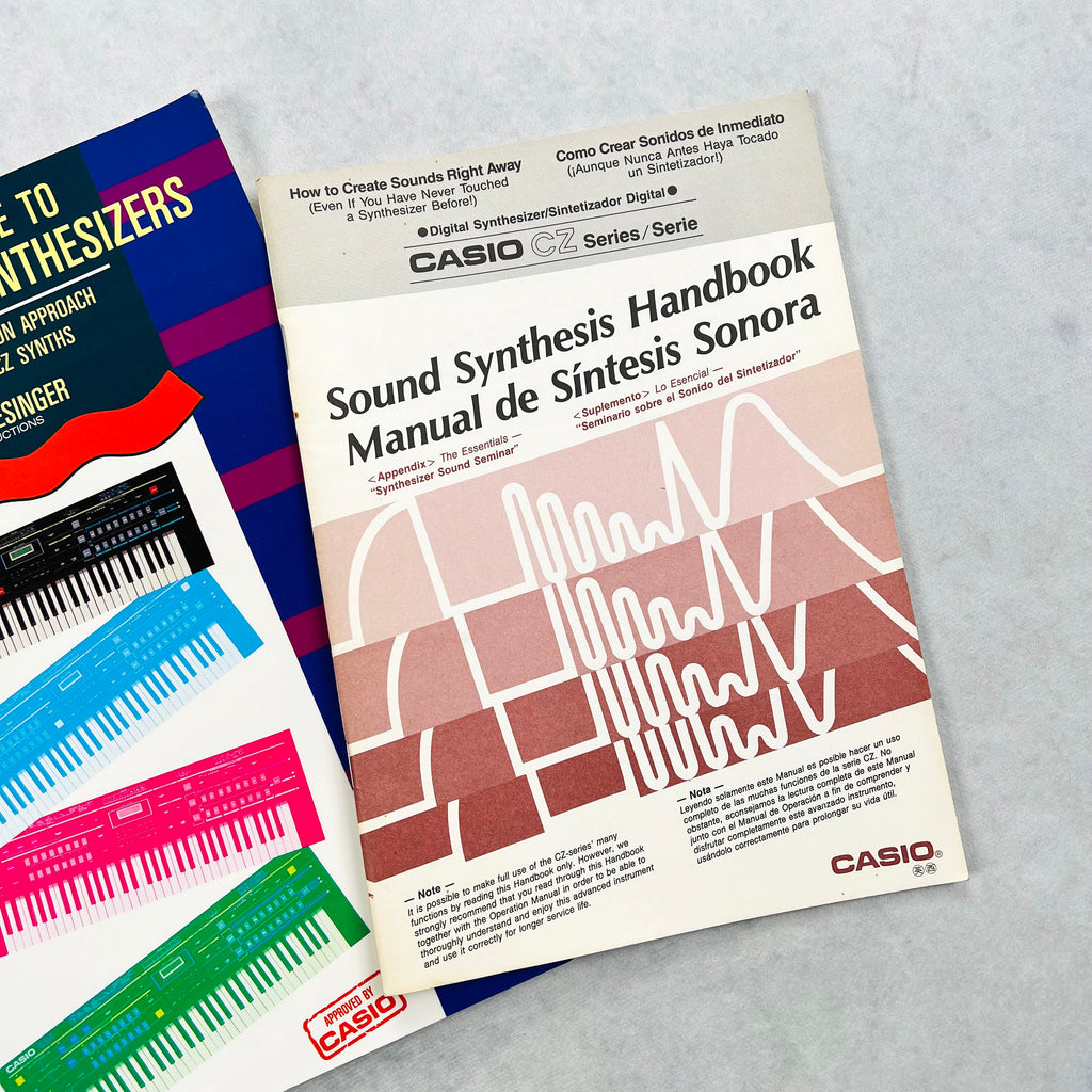 Casio CZ Series Digital Synthesizer Handbook Manual - 2