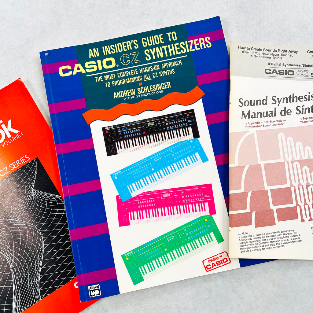Casio CZ Series Digital Synthesizer Handbook Manual - 3