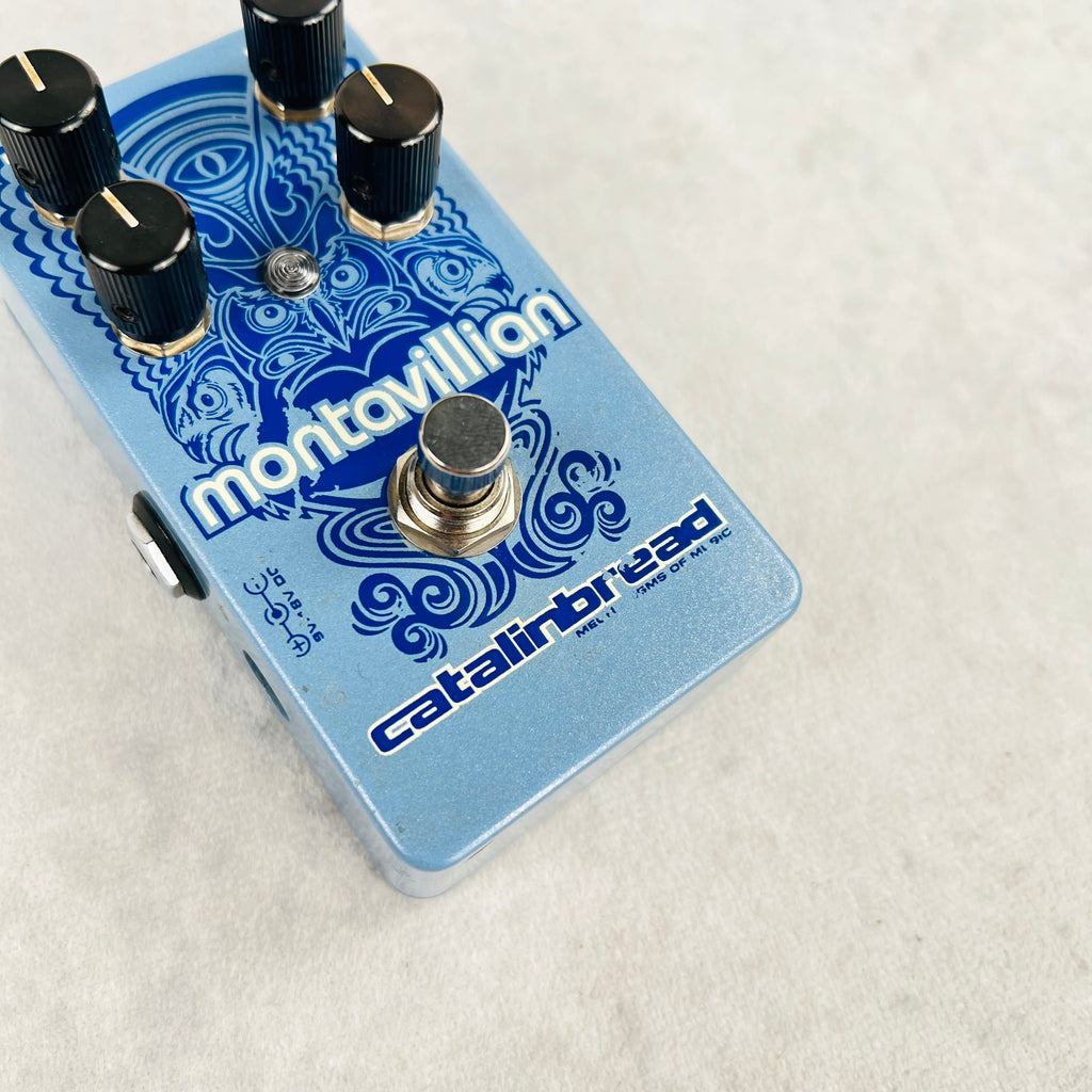 Catalinbread Montavillian Echo Effects Pedal - Ice Blue - 3