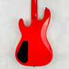Charvel Jackson Model 3B Neck Through Bass Guitar 1986 - Red - 10