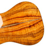 Circle Strings Dreadnought Model Figured Koa Acoustic with Trey Specs - Natural - 15