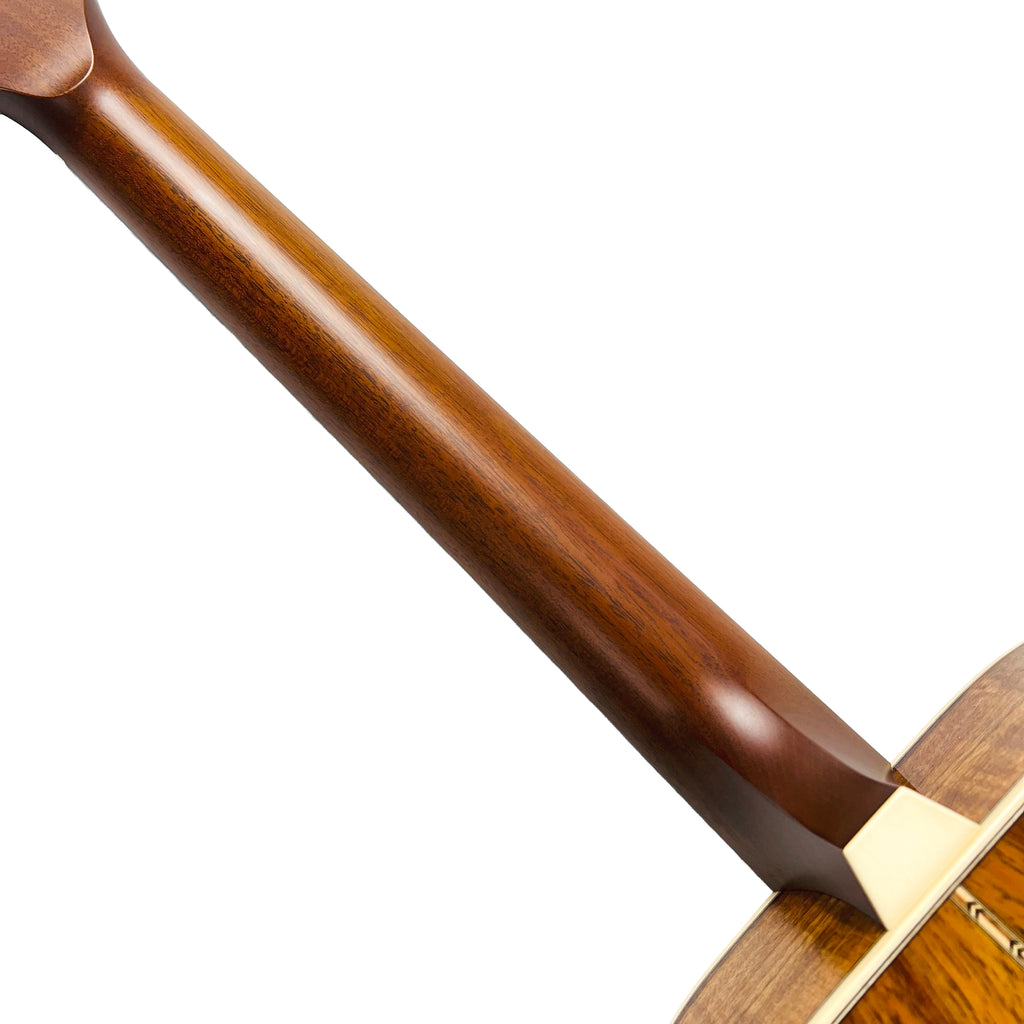 Circle Strings Dreadnought Model Figured Koa Acoustic with Trey Specs - Natural - 17