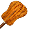 Circle Strings Dreadnought Model Figured Koa Acoustic with Trey Specs - Natural - 21