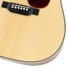 Circle Strings Dreadnought Model Figured Koa Acoustic with Trey Specs - Natural - 5