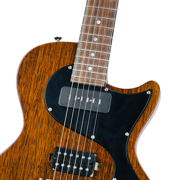 Circle Strings More John Torrefied Limba Aged Electric Guitar 2026 - Walnut Stain - 3