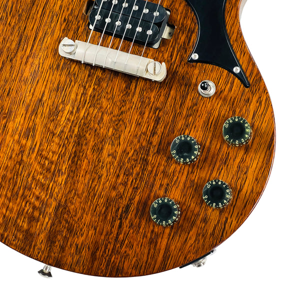 Circle Strings More John Torrefied Limba Aged Electric Guitar 2026 - Walnut Stain - 5