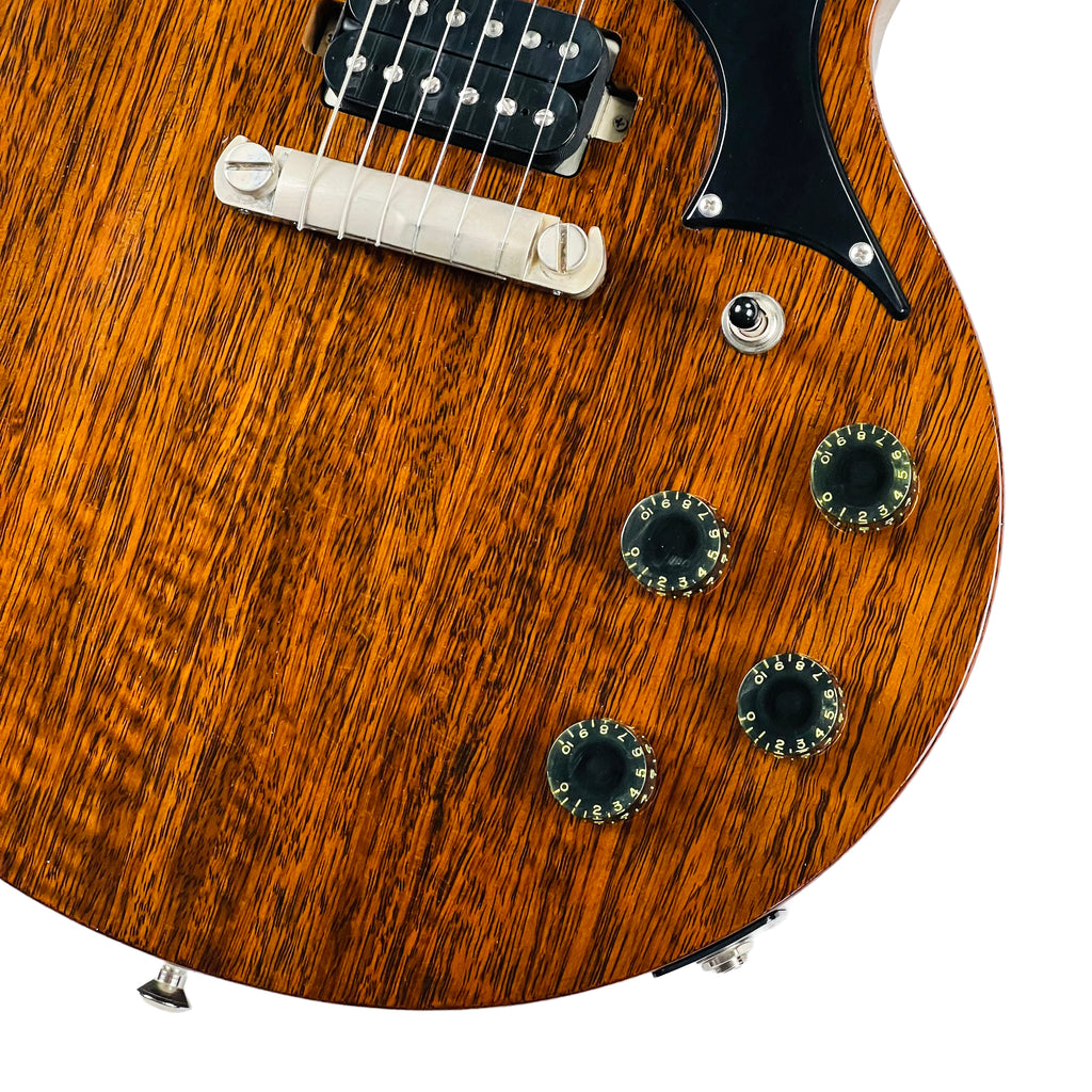 Circle Strings More John Torrefied Limba Aged Electric Guitar 2026 - Walnut Stain - 5
