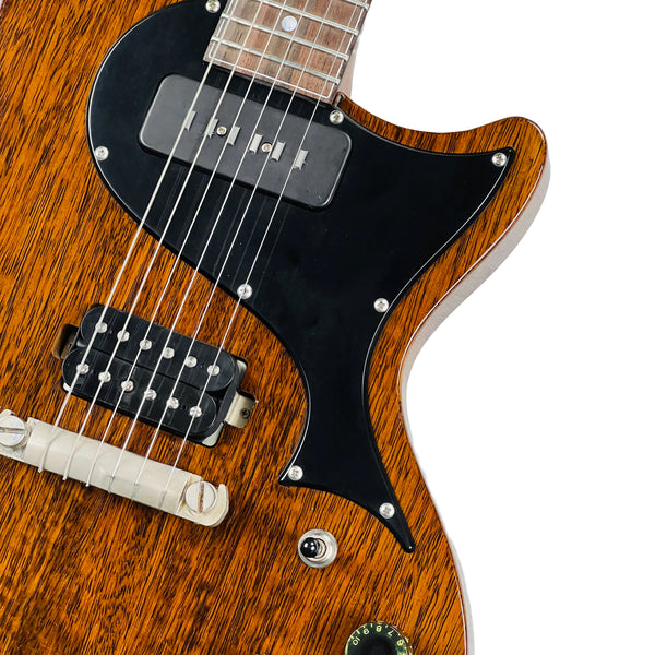 Circle Strings More John Torrefied Limba Aged Electric Guitar 2026 - Walnut Stain - 6