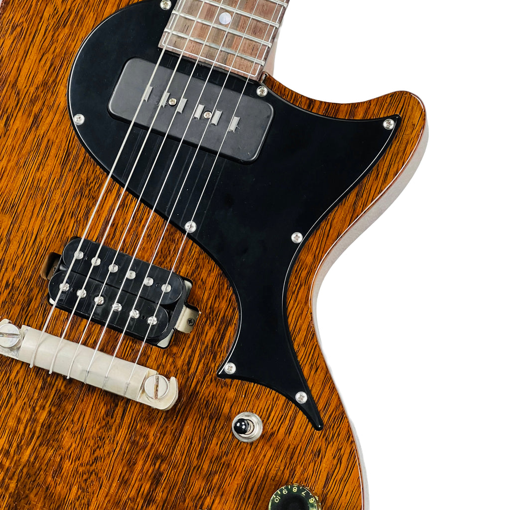 Circle Strings More John Torrefied Limba Aged Electric Guitar 2026 - Walnut Stain - 6