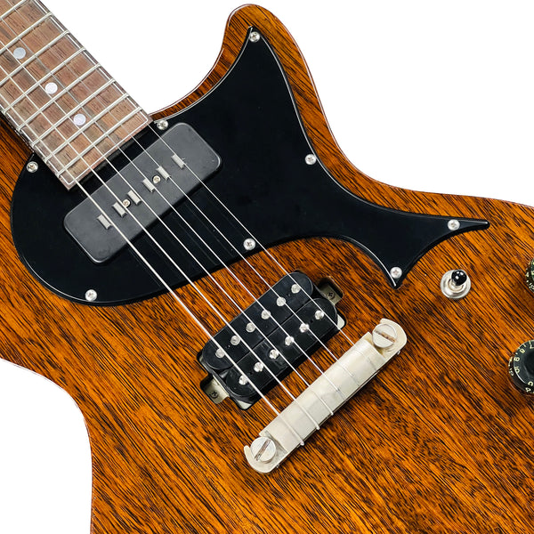 Circle Strings More John Torrefied Limba Aged Electric Guitar 2026 - Walnut Stain - 7