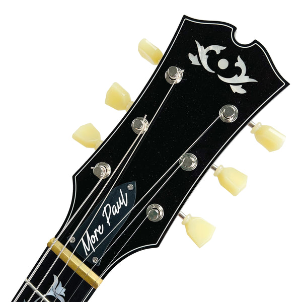 Circle Strings More Paul Hollow Body Cocobolo Top 2026 - Natural - 10