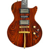 Circle Strings More Paul Hollow Body Cocobolo Top 2026 - Natural - 1