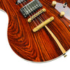 Circle Strings More Paul Hollow Body Cocobolo Top 2026 - Natural - 4