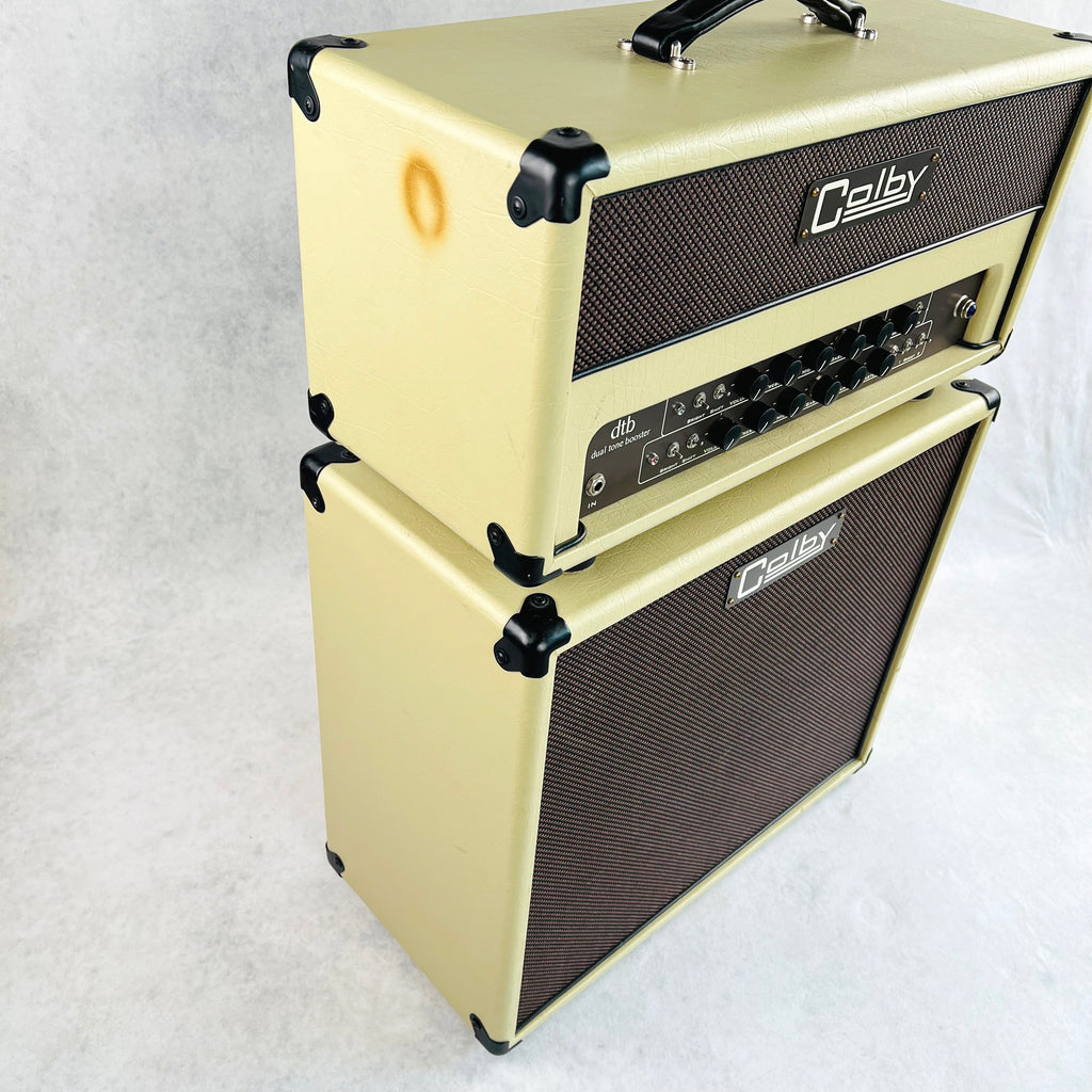 Colby DTB50 Dual Tone Booster Guitar Head & 1x12" Cabinet 2010s - Blonde - 11