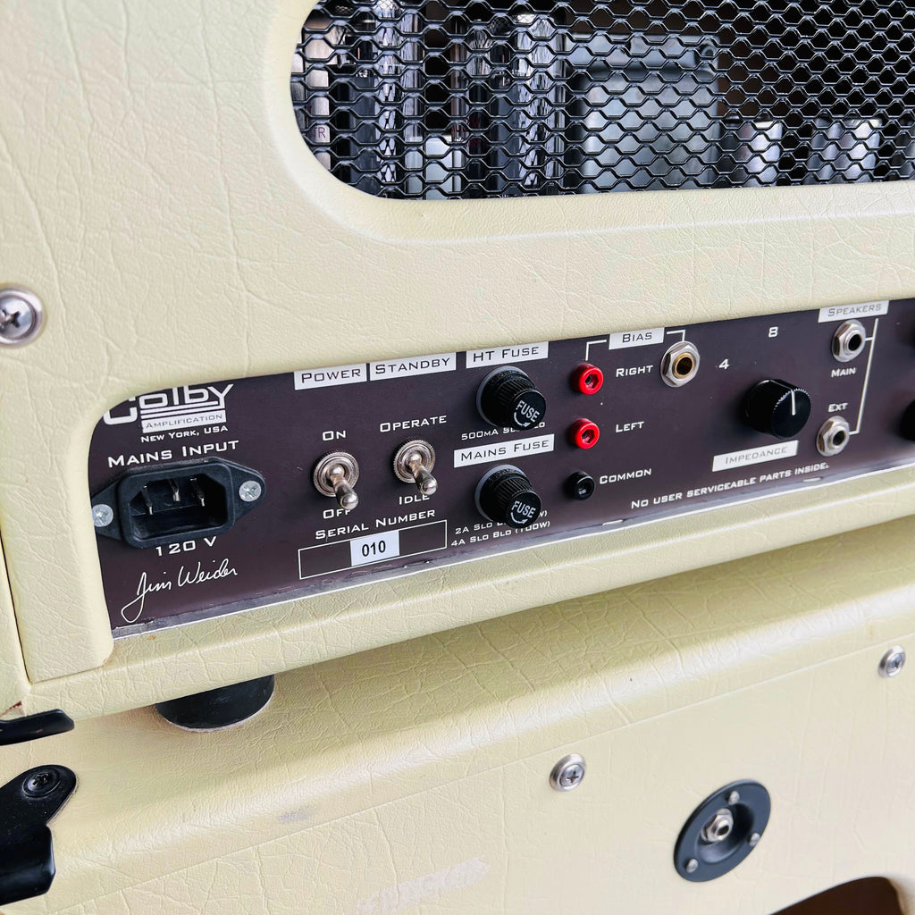 Colby DTB50 Dual Tone Booster Guitar Head & 1x12" Cabinet 2010s - Blonde - 13