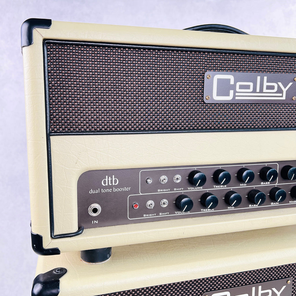 Colby DTB50 Dual Tone Booster Guitar Head & 1x12" Cabinet 2010s - Blonde - 3