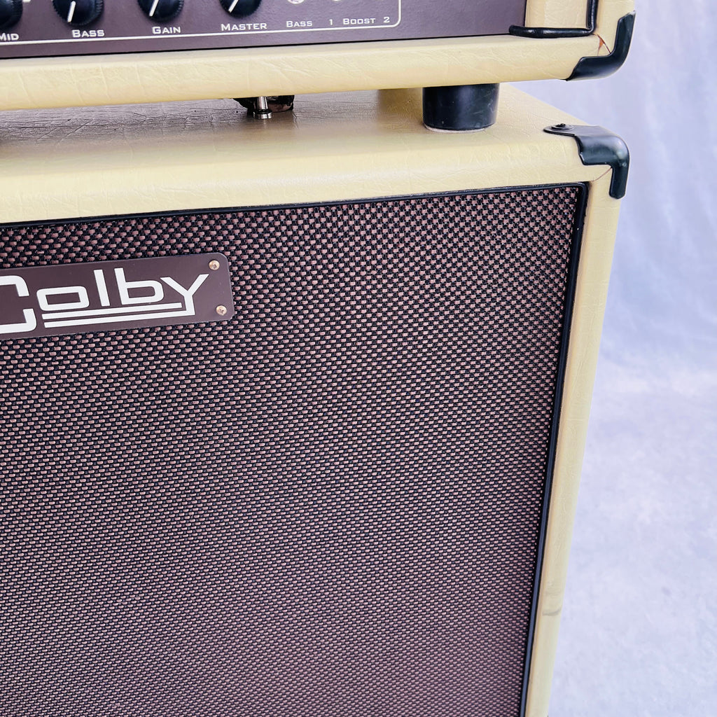 Colby DTB50 Dual Tone Booster Guitar Head & 1x12" Cabinet 2010s - Blonde - 7