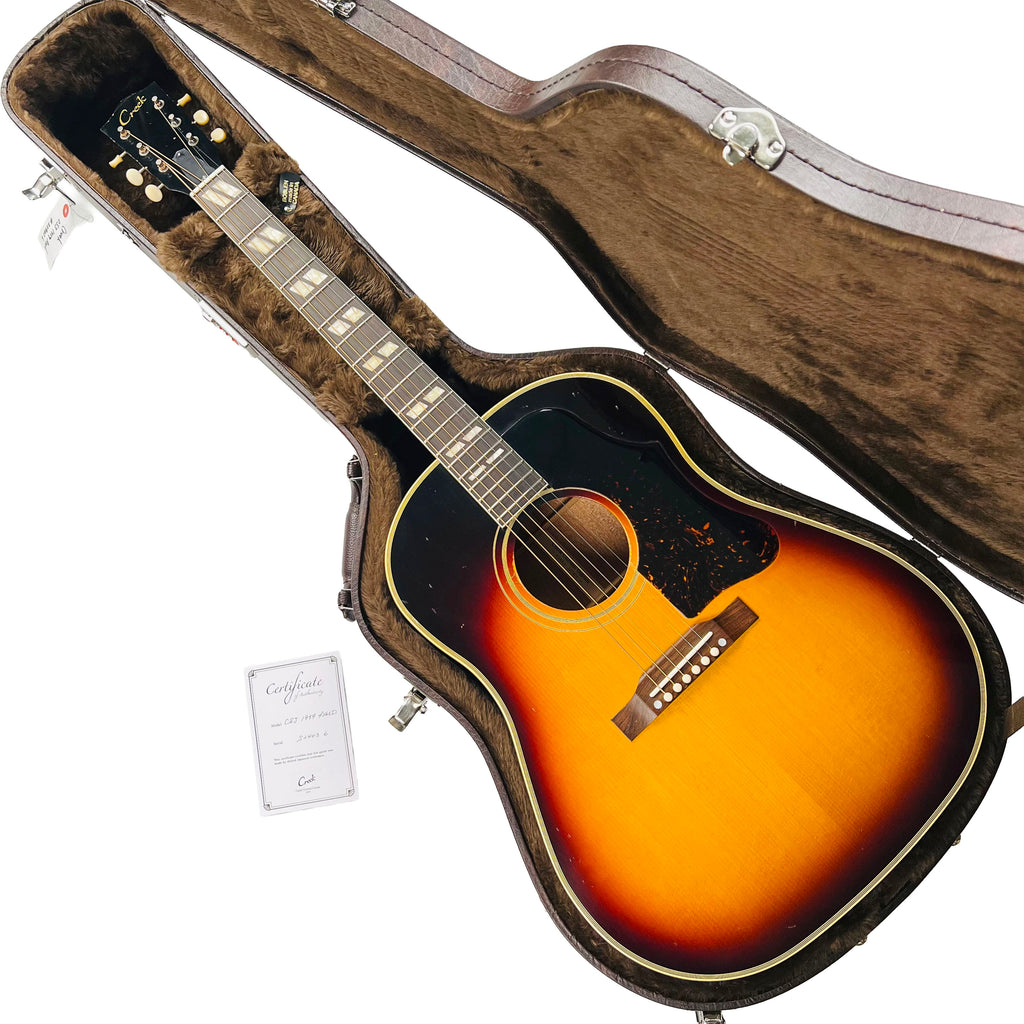 Creek CSJ 1959 AGED Torrefied Adirondack Slope Shoulder Dreadnought Acoustic 2026 - Vintage Burst - 19