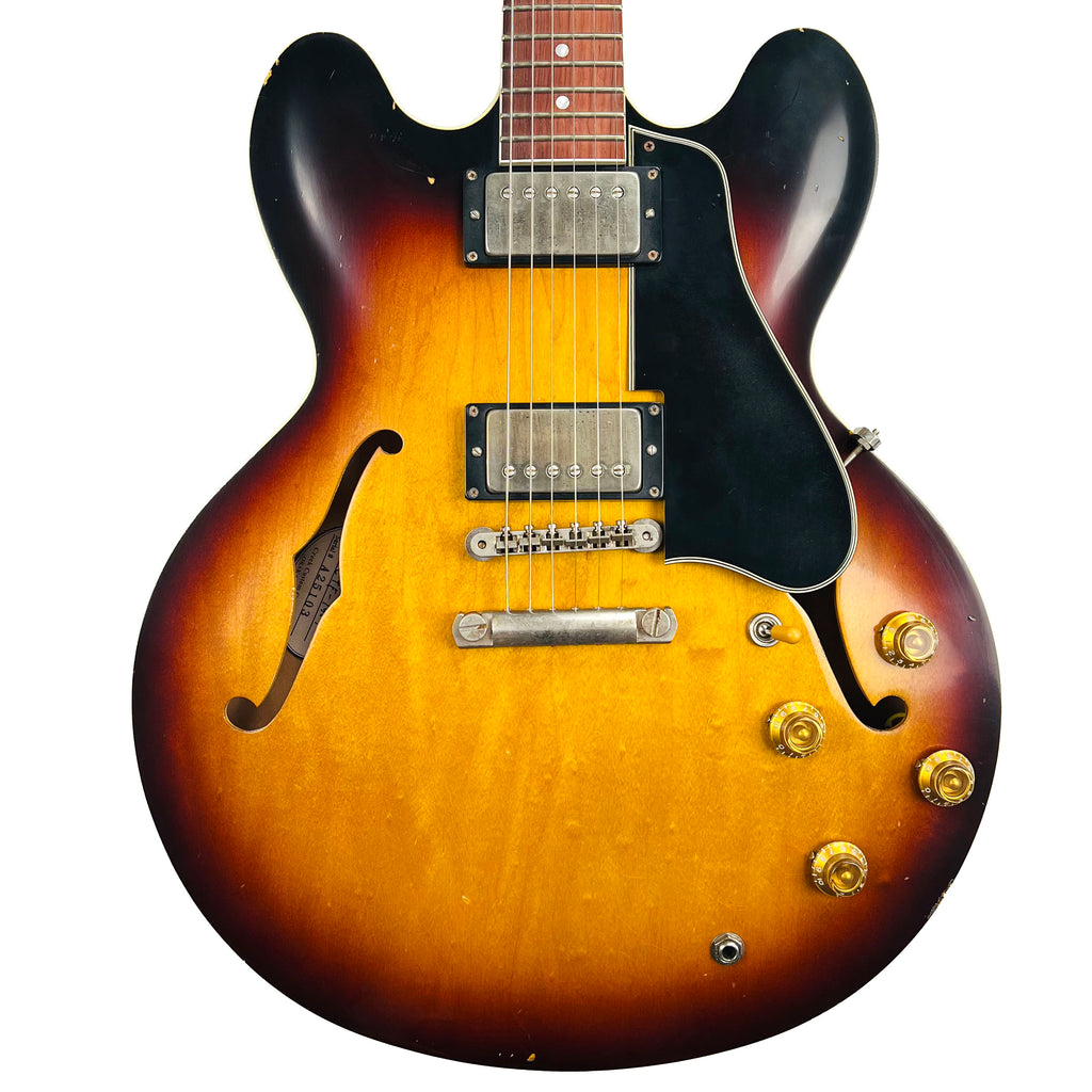 Creek CTF1959 AGED Thinline Semi-Hollow Electric Guitar 2026 - Vintage Burst - 1