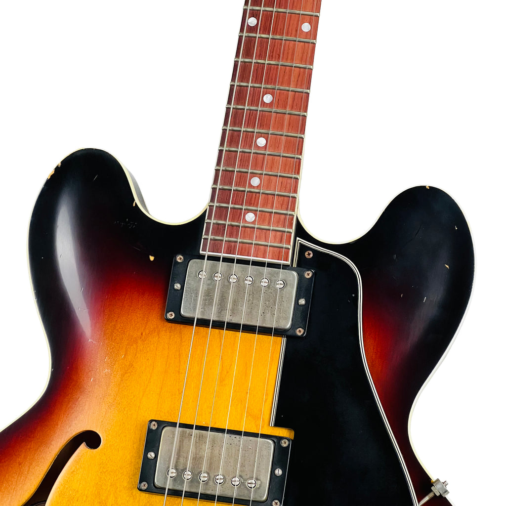 Creek CTF1959 AGED Thinline Semi-Hollow Electric Guitar 2026 - Vintage Burst - 3