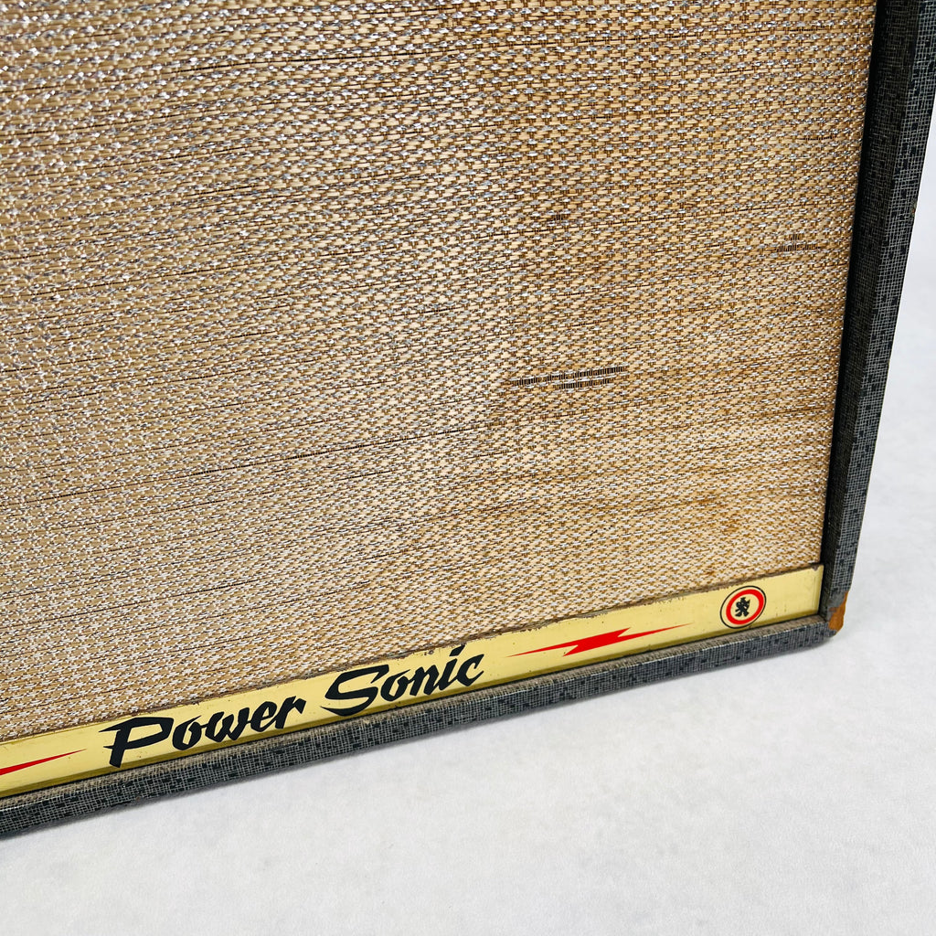 Custom Kraft Power Sonic 1x12" Combo Amplifier 1960s - Black - 6