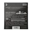 D'Addario ECB81M Chromes Flat Wound Medium Scale 45-100 Bass Guitar Strings - 2