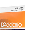D'Addario EJ15 10-47 Extra Light Phosphor Bronze Acoustic Guitar Strings - 3