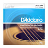 D'Addario EJ16 Phosphor Bronze Light Gauge 12-53 Acoustic Guitar Strings - 1