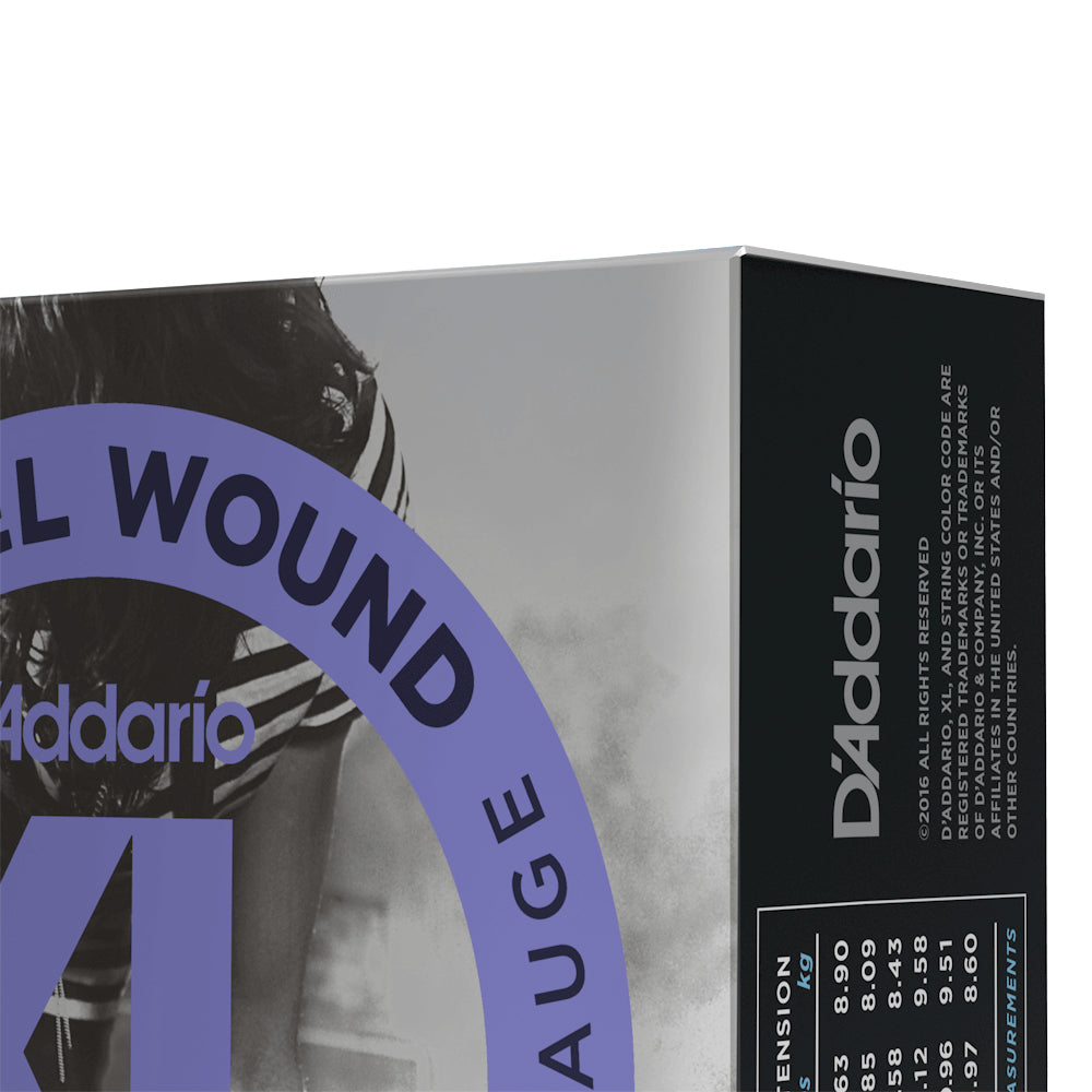 D'Addario EXL115-10P Nickel Wound Medium Gauge 11-49 Electric Guitar Strings 10-Pack - 3