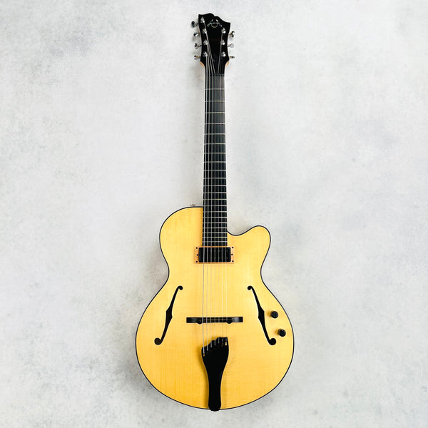 Dale Unger Bucky Pizzarelli American Archtop Model 7-String 2024 - Natural - 2