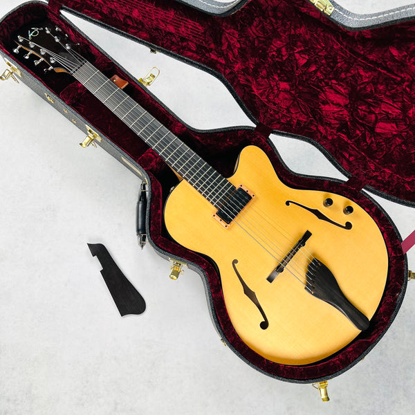 Dale Unger Bucky Pizzarelli American Archtop Model 7-String 2024 - Natural - 20