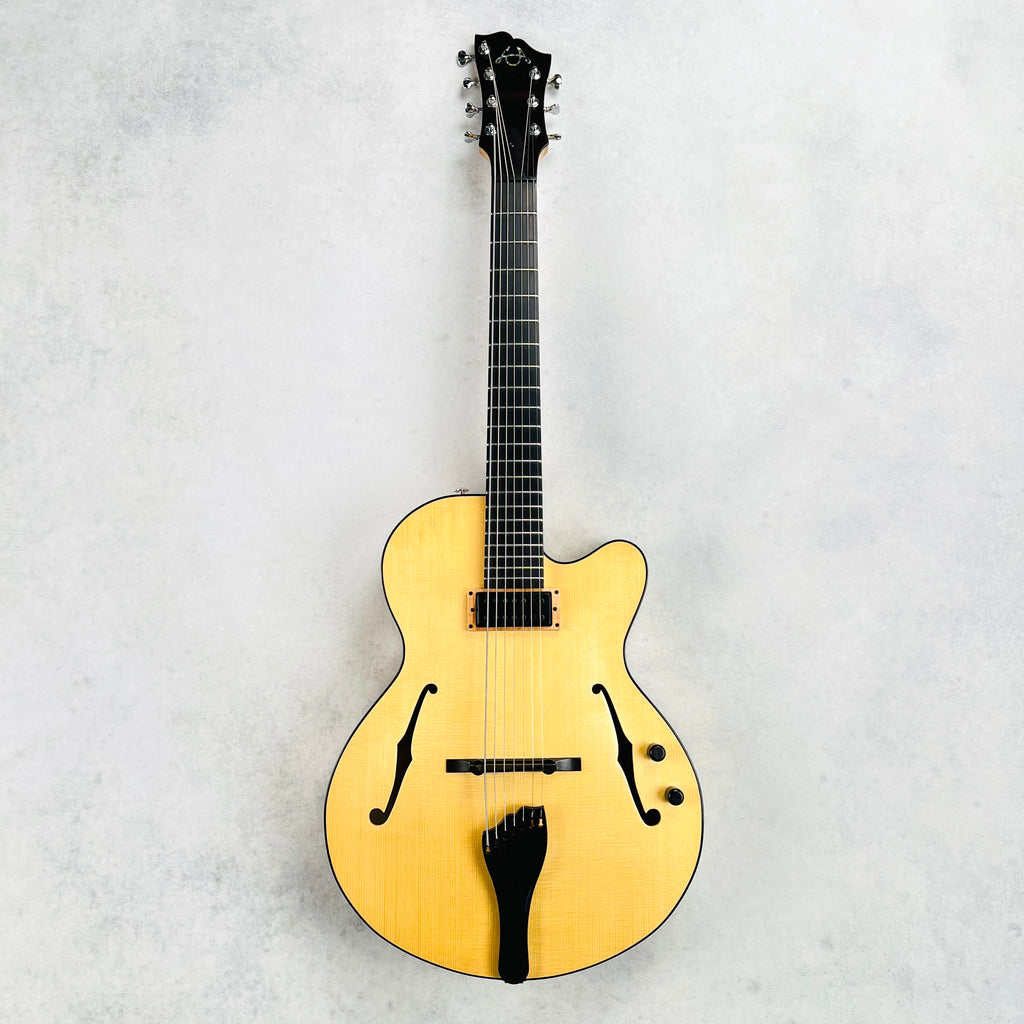 Dale Unger Bucky Pizzarelli American Archtop Model 7-String 2024 - Natural - 2