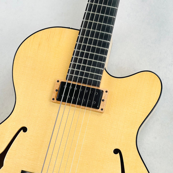 Dale Unger Bucky Pizzarelli American Archtop Model 7-String 2024 - Natural - 3