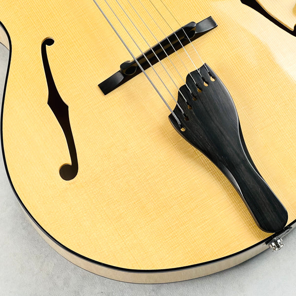 Dale Unger Bucky Pizzarelli American Archtop Model 7-String 2024 - Natural - 4