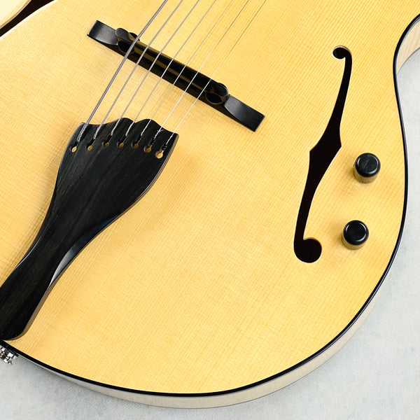 Dale Unger Bucky Pizzarelli American Archtop Model 7-String 2024 - Natural - 5