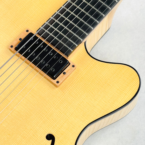 Dale Unger Bucky Pizzarelli American Archtop Model 7-String 2024 - Natural - 6
