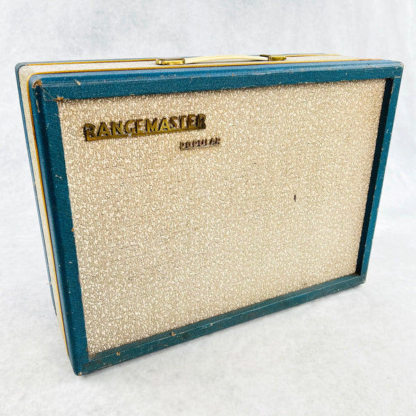Dallas Rangemaster Popular 526 240v Combo Amplifier 1960s - Turquoise & Cream - 1