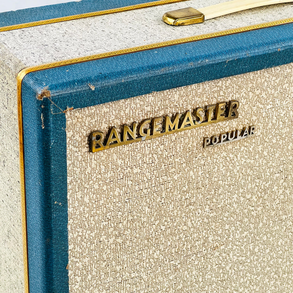 Dallas Rangemaster Popular 526 240v Combo Amplifier 1960s - Turquoise & Cream - 2