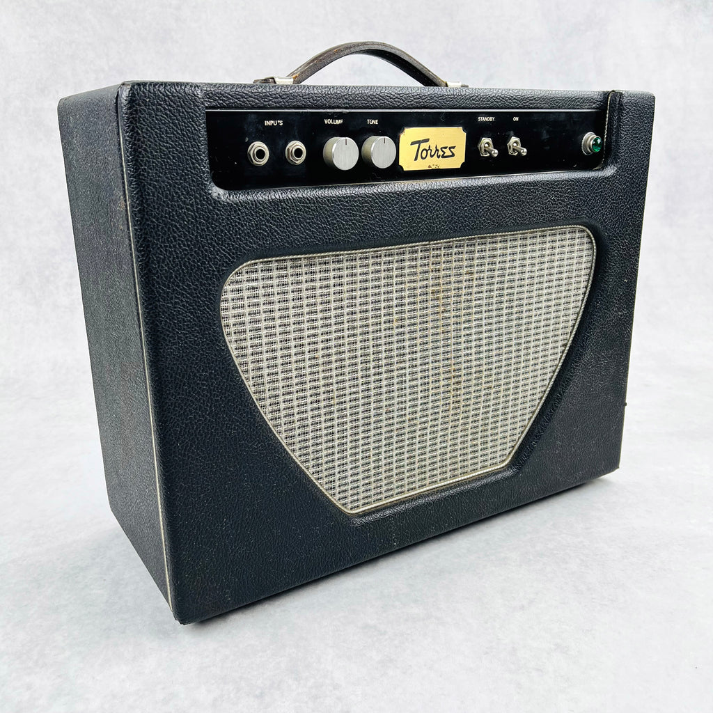 2004 Dan Torres Engineering Tiny Tone Tweed Amp 1x10" Combo Tube Amplifier - Black - 13