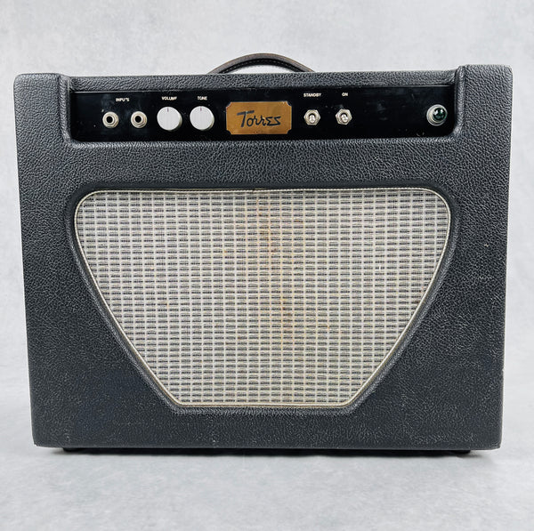 2004 Dan Torres Engineering Tiny Tone Tweed Amp 1x10" Combo Tube Amplifier - Black - 1